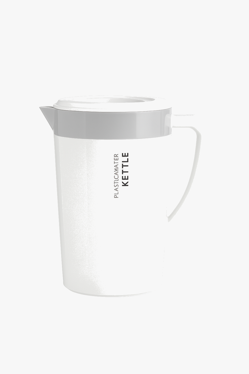 Large-Capacity Plastic Cold Water Pitcher, 2.2-Liter Capacity