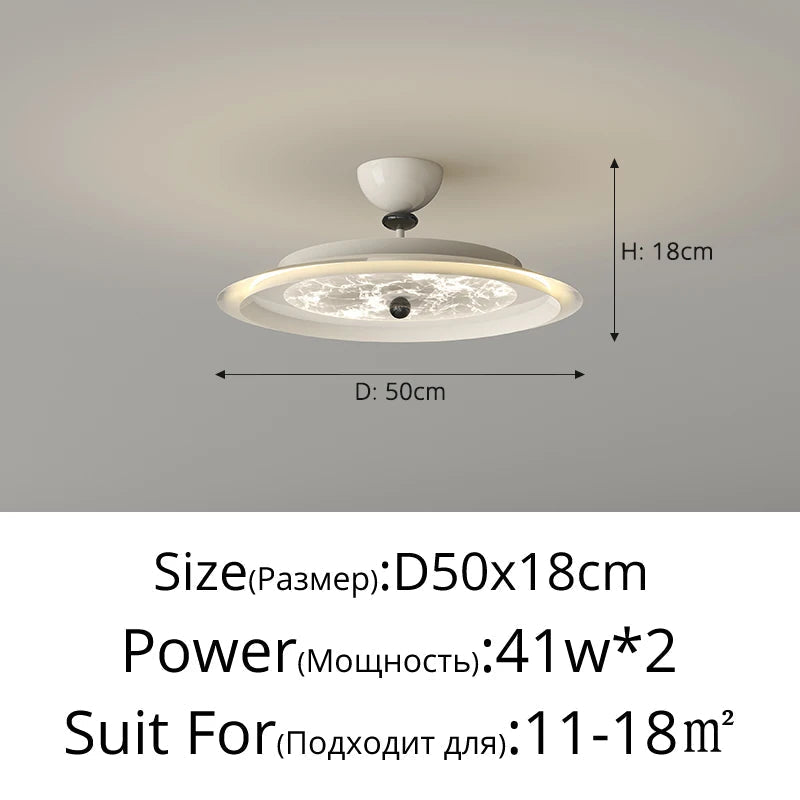 LED ceiling lamp style minimalist design modern interior 2024 - view 10