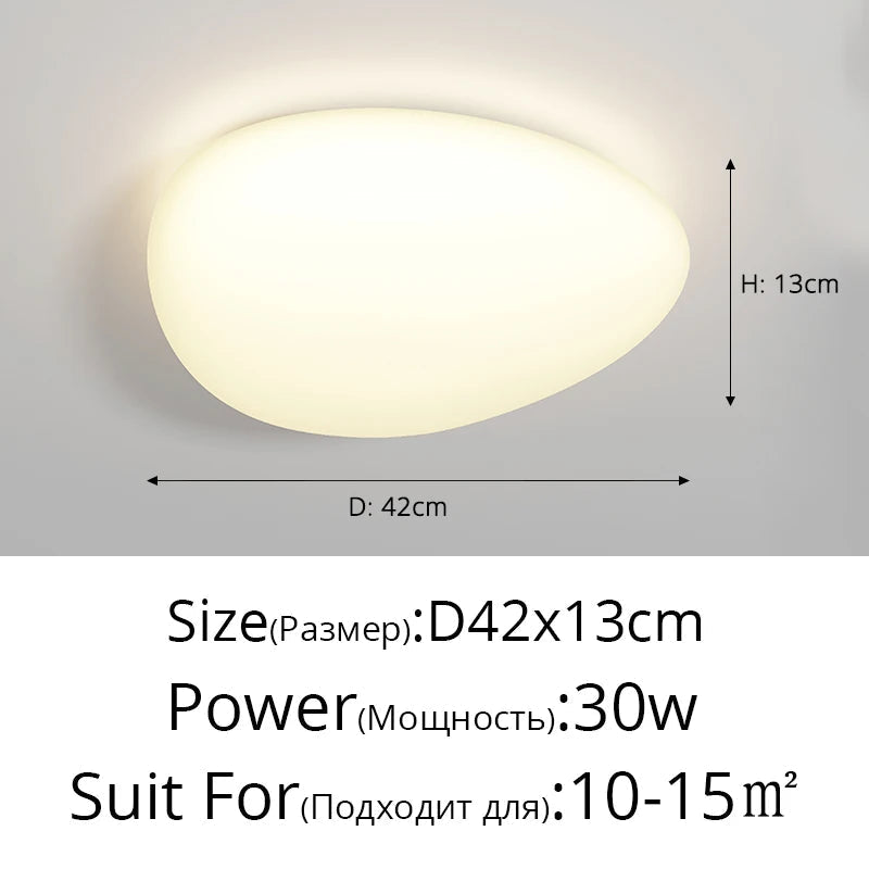 Modern led ceiling lamp with variable intensity for interior decoration - view 7