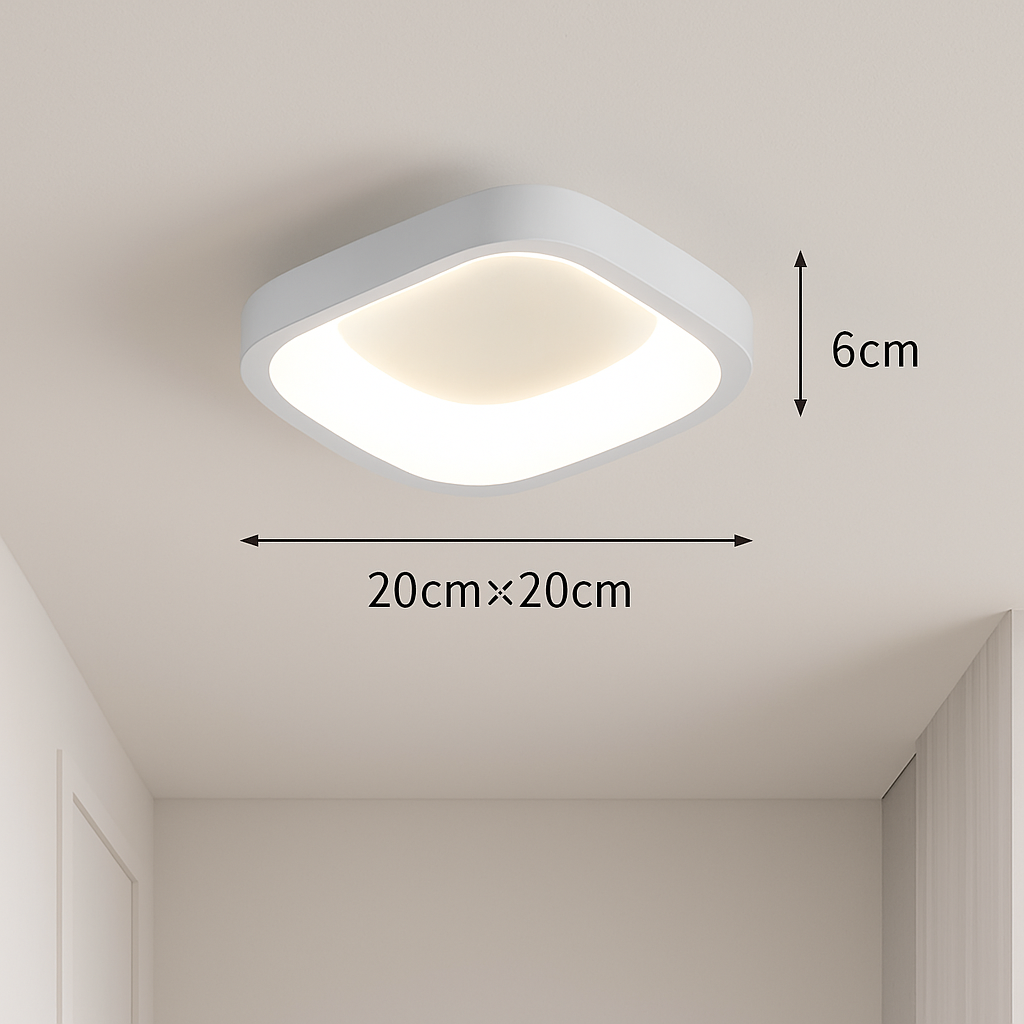Nordic led ceiling for elegant interior decoration - White D / Warm White