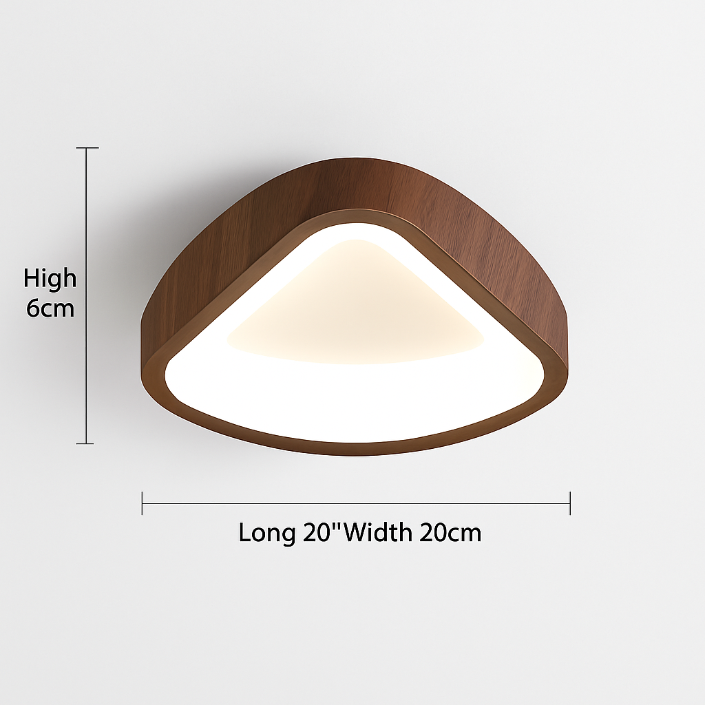 Nordic led ceiling for elegant interior decoration - Noyer A / Warm White
