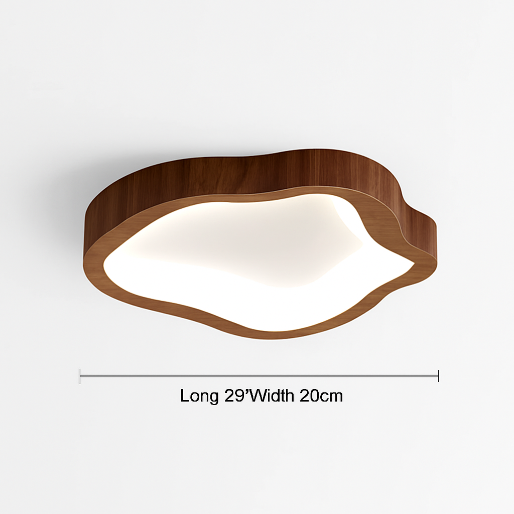 Nordic led ceiling for elegant interior decoration - Noyer B / Warm White