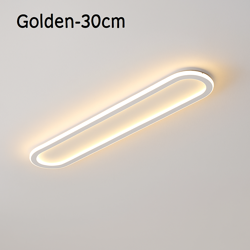 Ultra fine minimalist ceiling for indoor and outdoor - Gold-30cm / 3 Colors No Remote