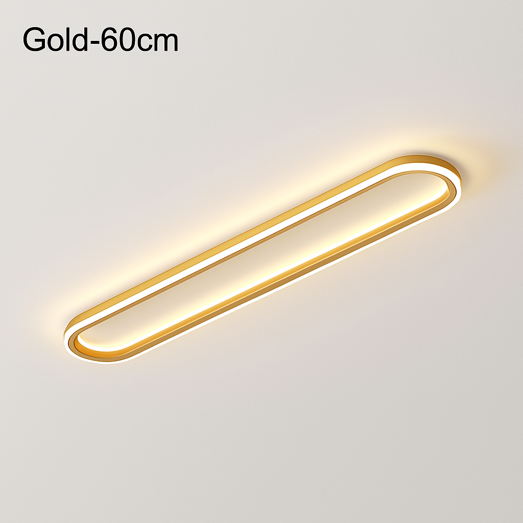 Ultra fine minimalist ceiling for indoor and outdoor - Gold-60cm / 3 Colors No Remote