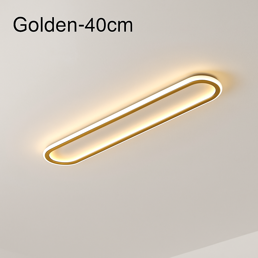 Ultra fine minimalist ceiling for indoor and outdoor - Gold-40cm / 3 Colors No Remote