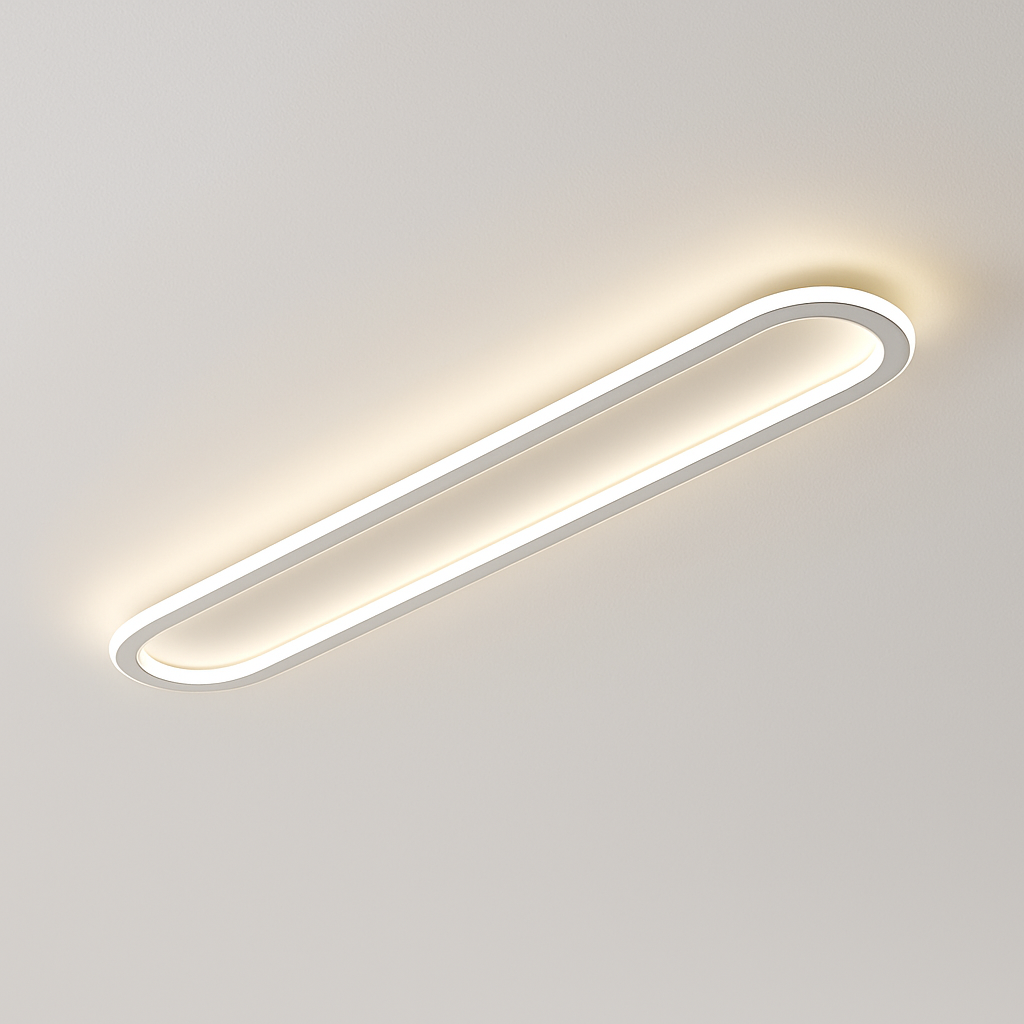 Ultra fine minimalist ceiling for indoor and outdoor - White-100cm / 3 Colors No Remote