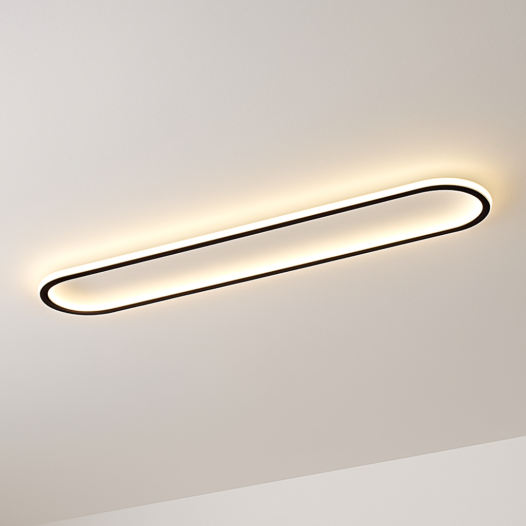 Ultra fine minimalist ceiling for indoor and outdoor - Black-120cm / 3 Colors No Remote