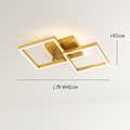 Gold L78x42cm