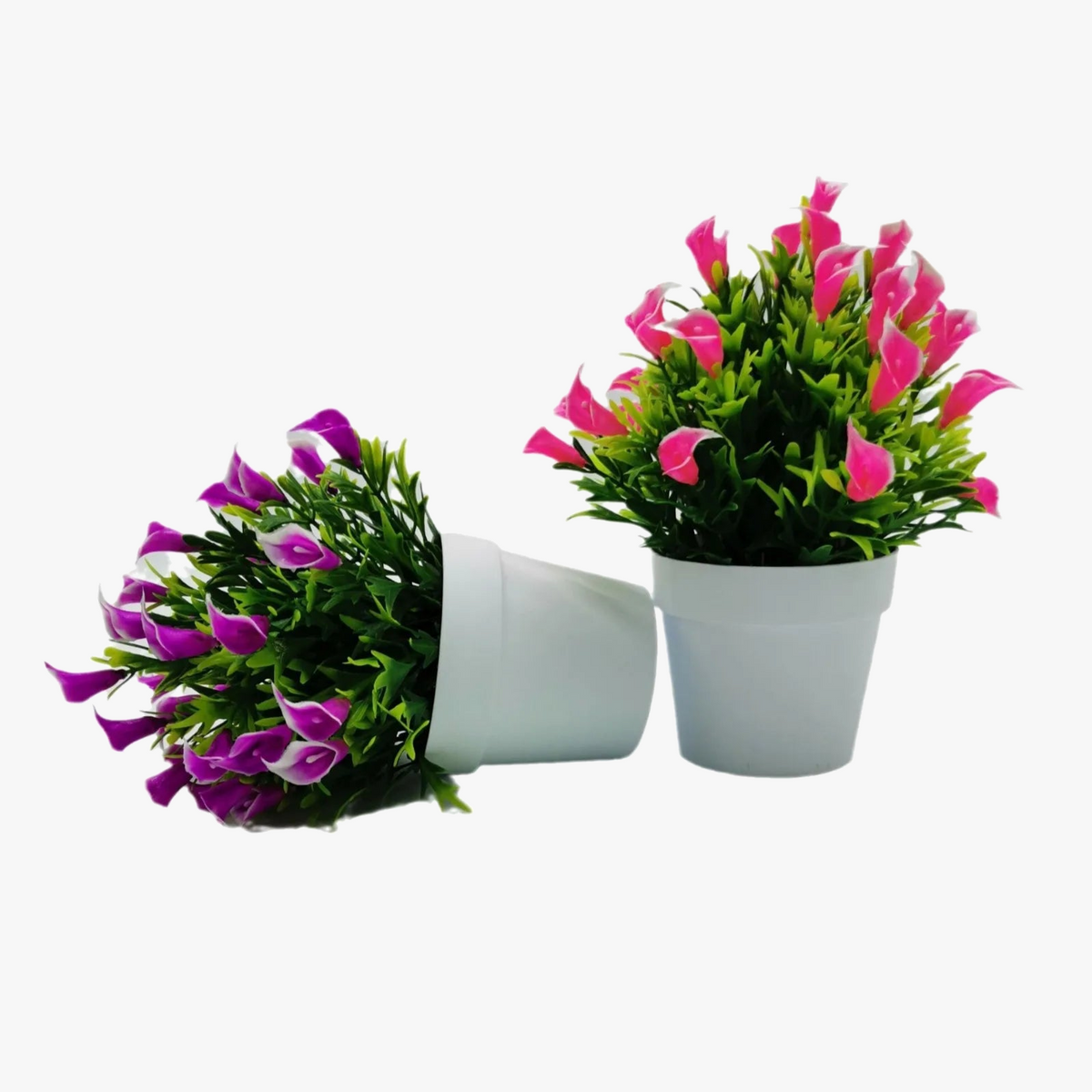 Artificial plant bonsai flower pot interior and exterior decoration - view 5