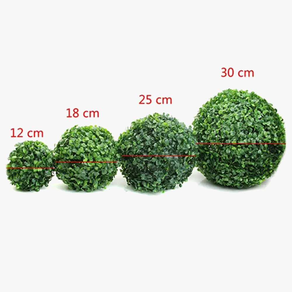 Artificial plant ball topiary for wedding decoration and party