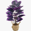 Artificial decorative plant for indoors and office