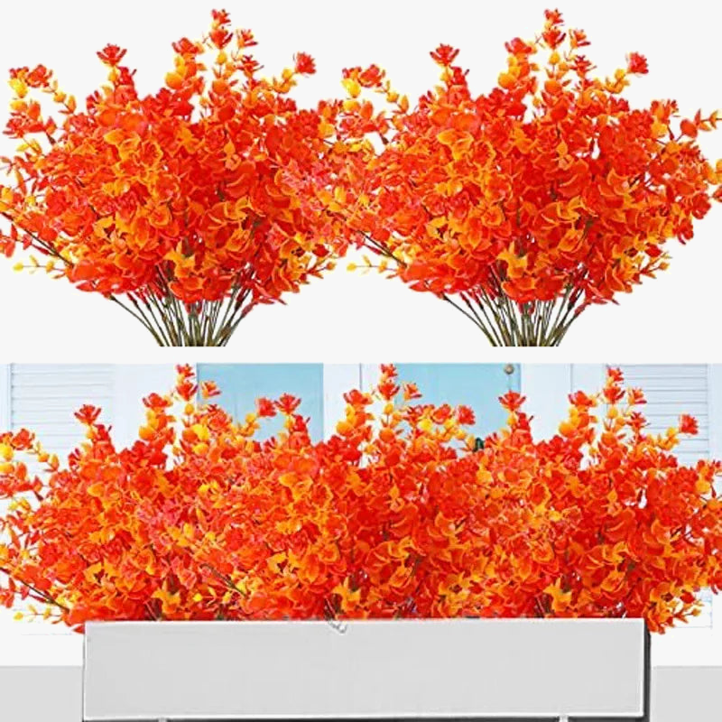 Artificial outdoor plant resistant to uv for autumn decorations
