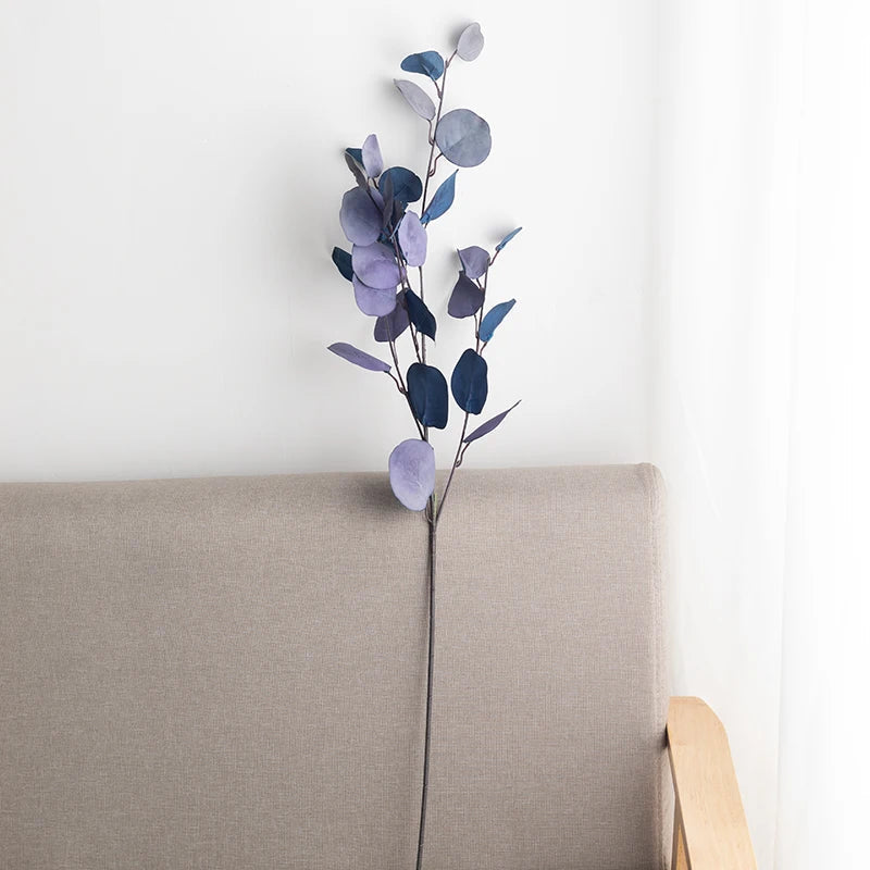 Artificial plant eucalyptus for autumn decoration and DIY arrangements - view 7