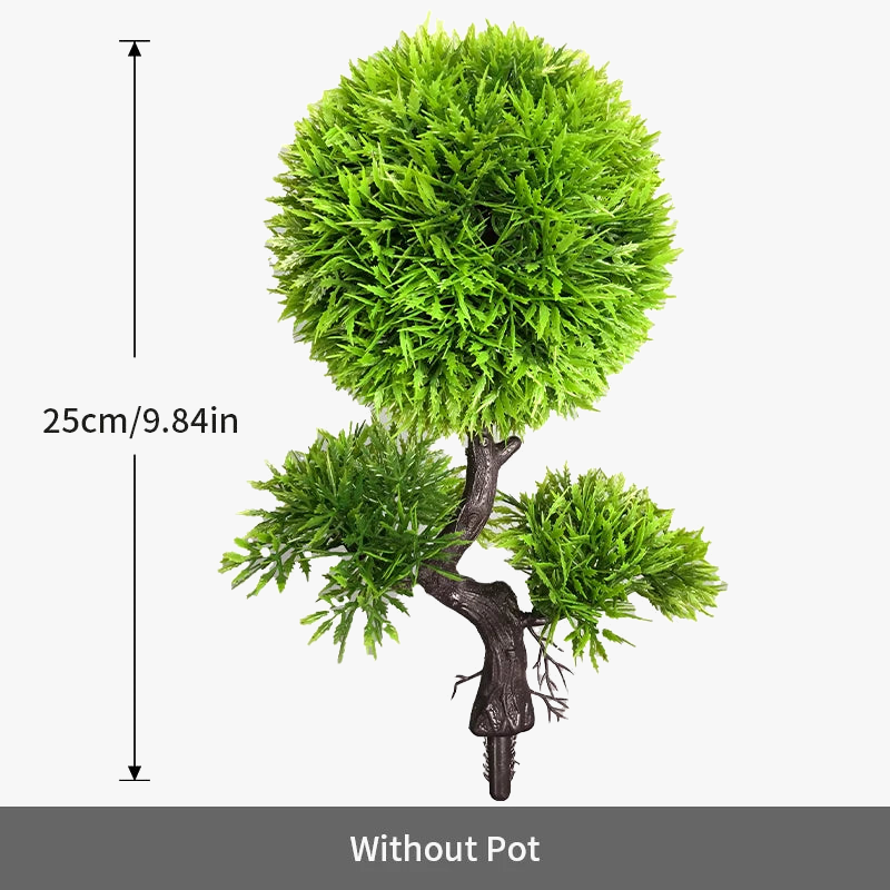 Artificial plant fake pine for interior and exterior decoration - view 7