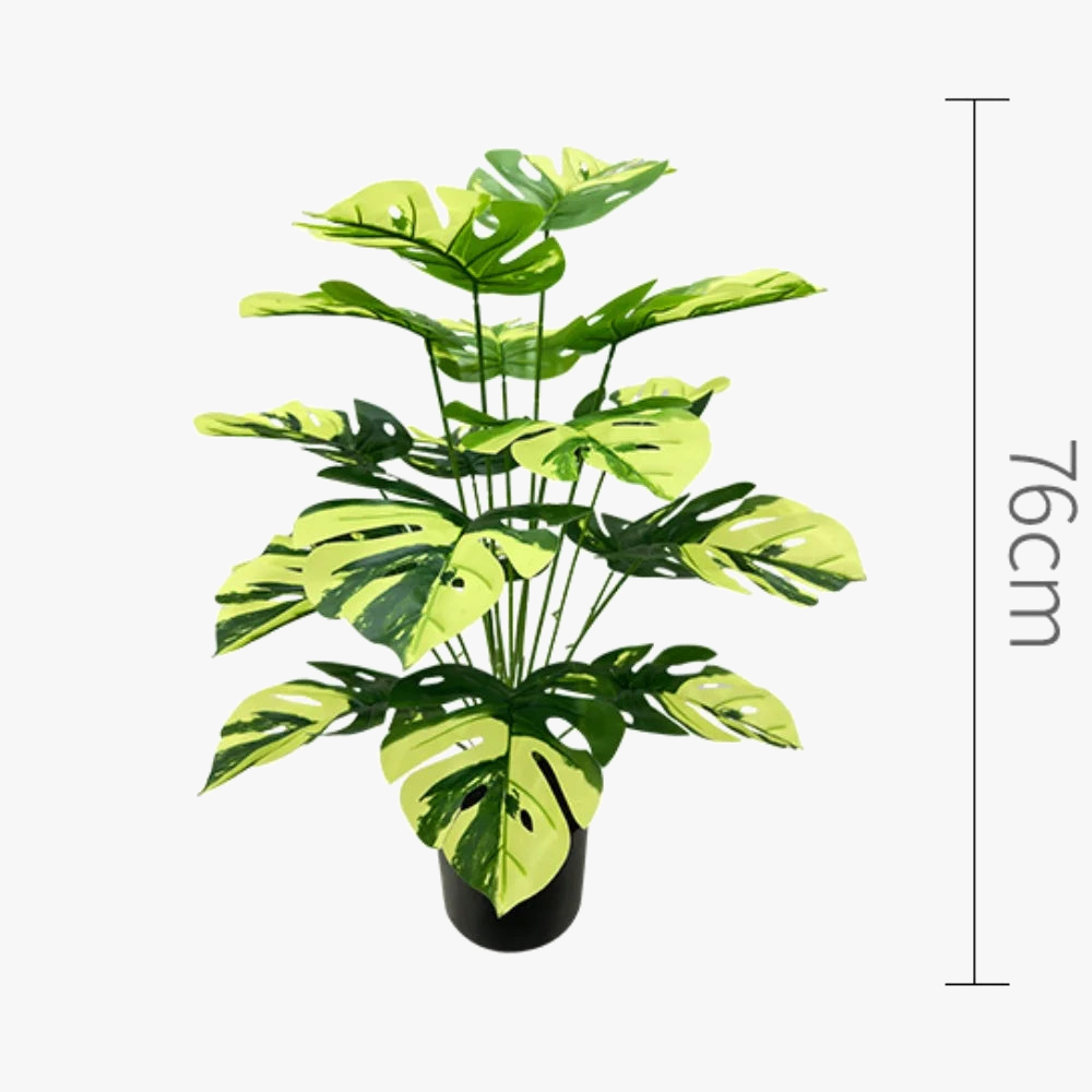 Artificial turtle leaves for interior decoration - view 8