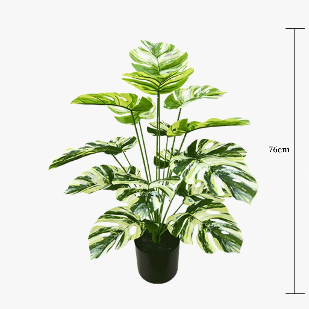 Artificial turtle leaves for interior decoration - view 9