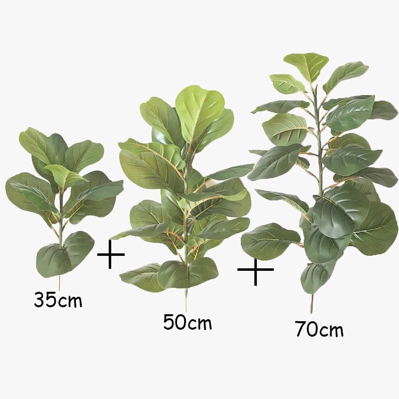 Artificial plant ficus lyrata for interior and exterior decoration - view 7