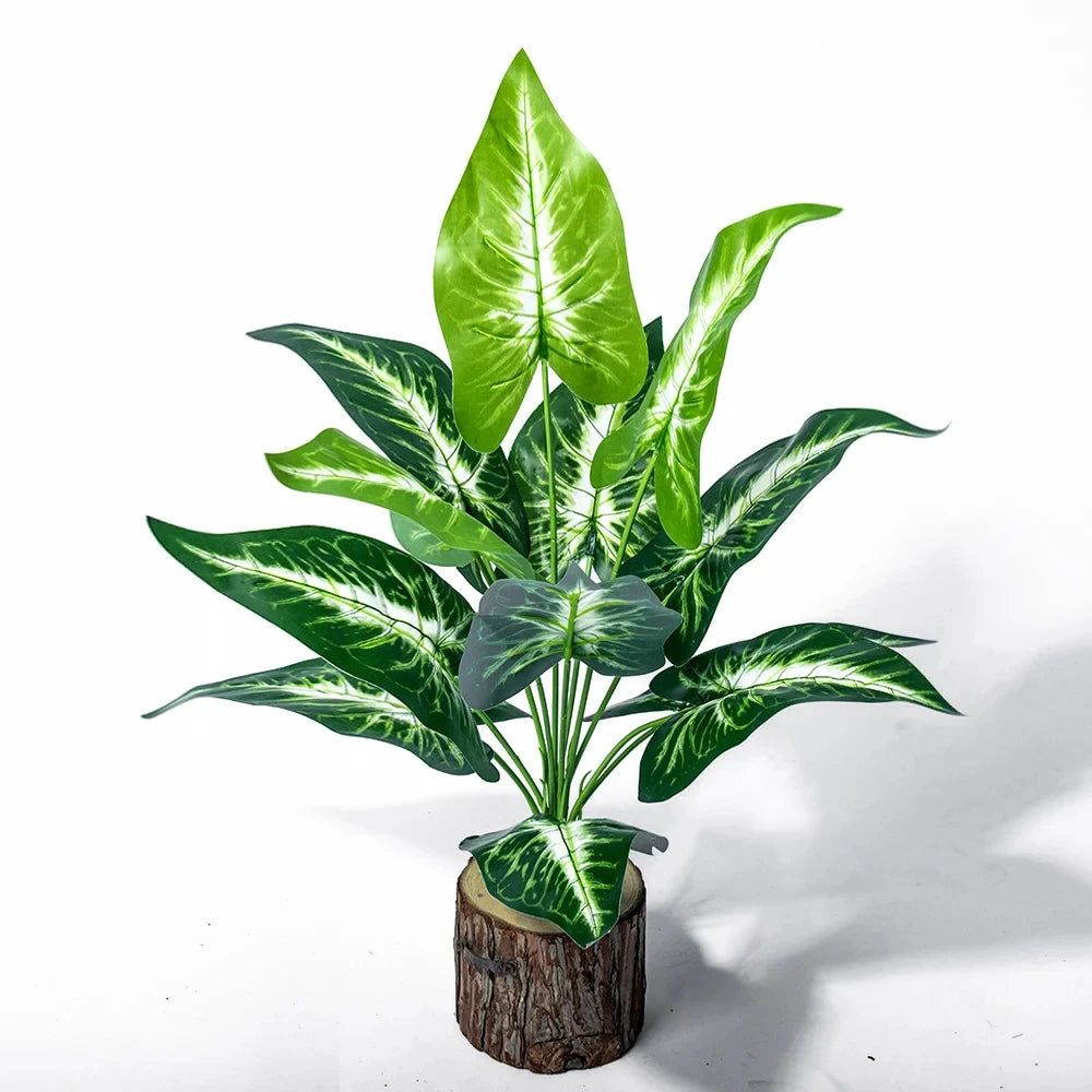 Artificial plant monstera tropical girdle for outdoor interior decoration - view 5