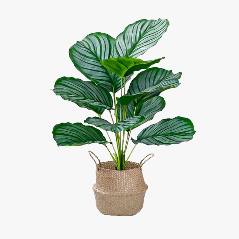 Artificial plant tropical monstera wall decoration garden