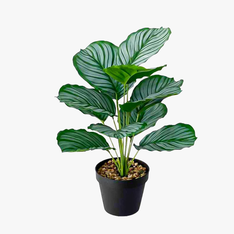 Artificial plant tropical monstera wall decoration garden - view 6