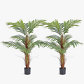 Artificial palm plant easy to care and secure for indoors
