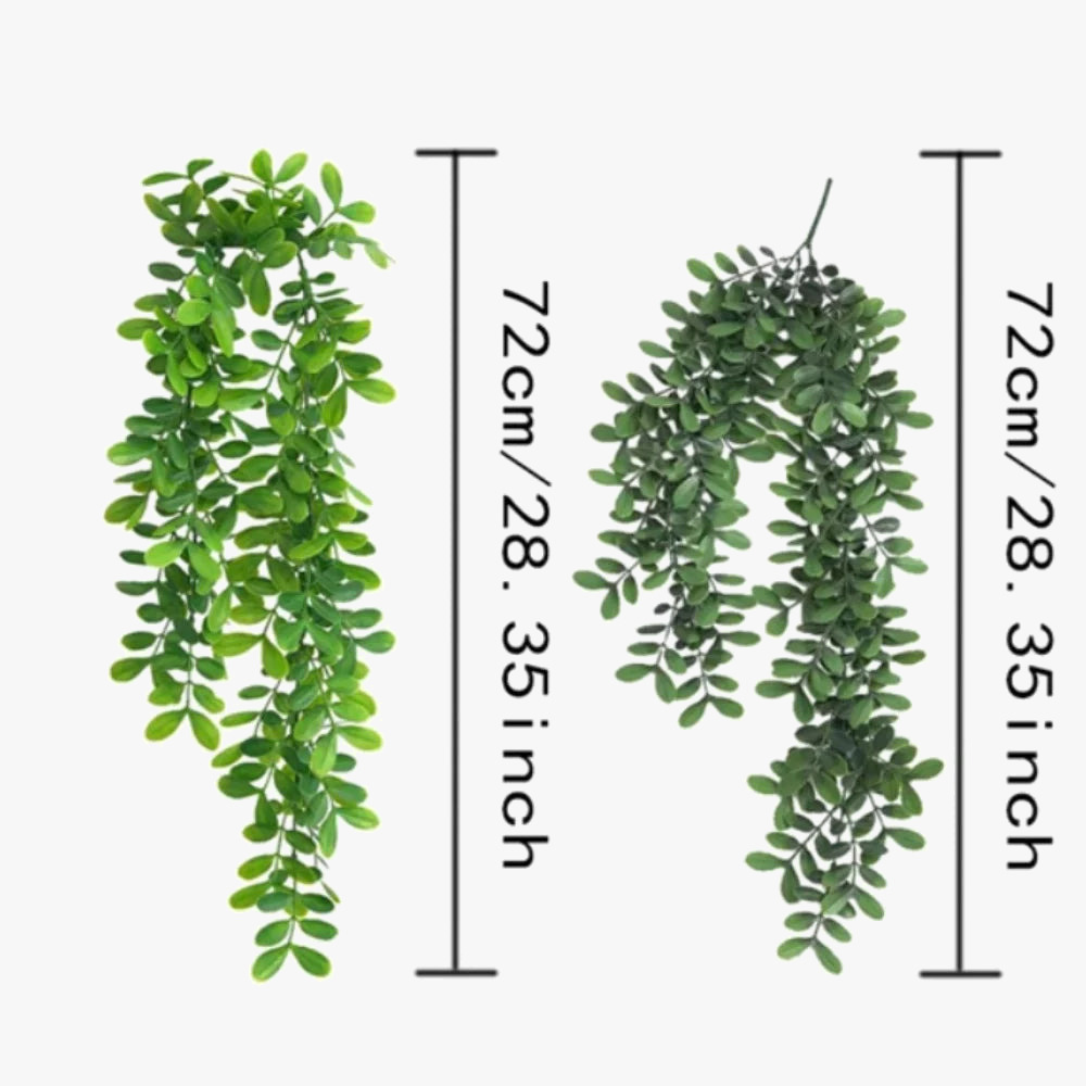 Artificial plant suspended for elegant interior decoration - view 2