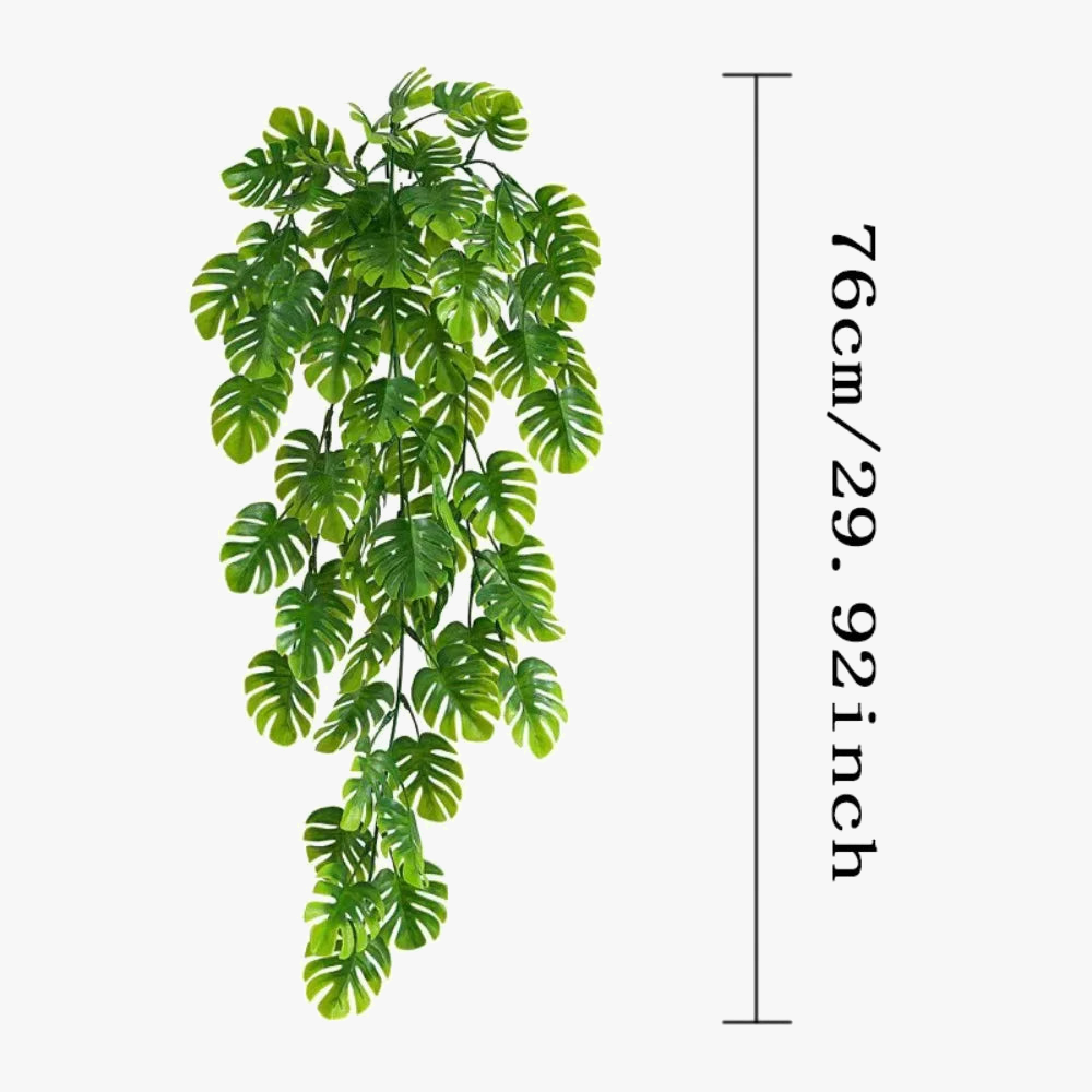 Artificial plant suspended for elegant interior decoration - view 8
