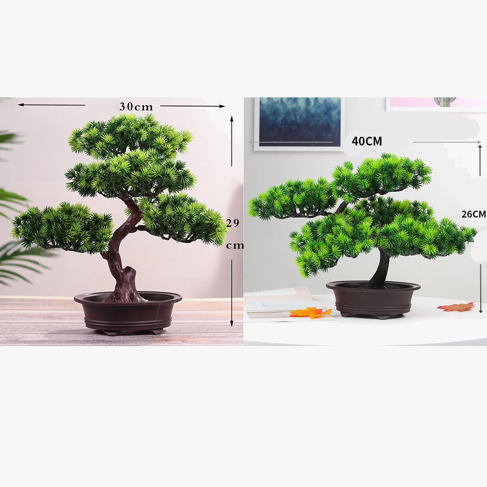 Bonsai style decorative pot plant for house or office - view 4