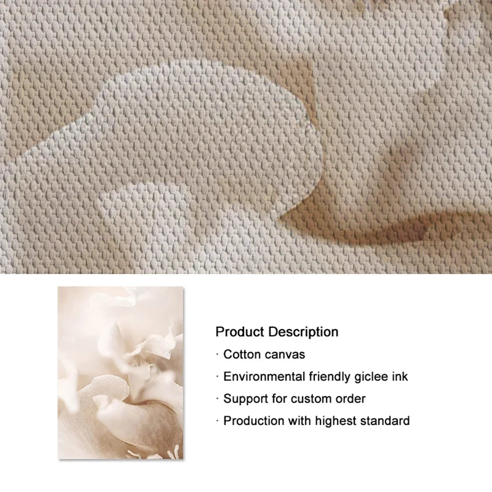 Plant orchid feather art wall for interior decoration - view 4