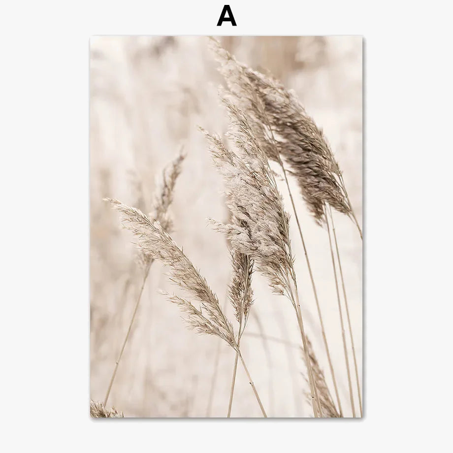 Plant orchid feather art wall for interior decoration - view 8