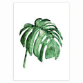 Modern tropical plant wall poster Scandinavian decoration art