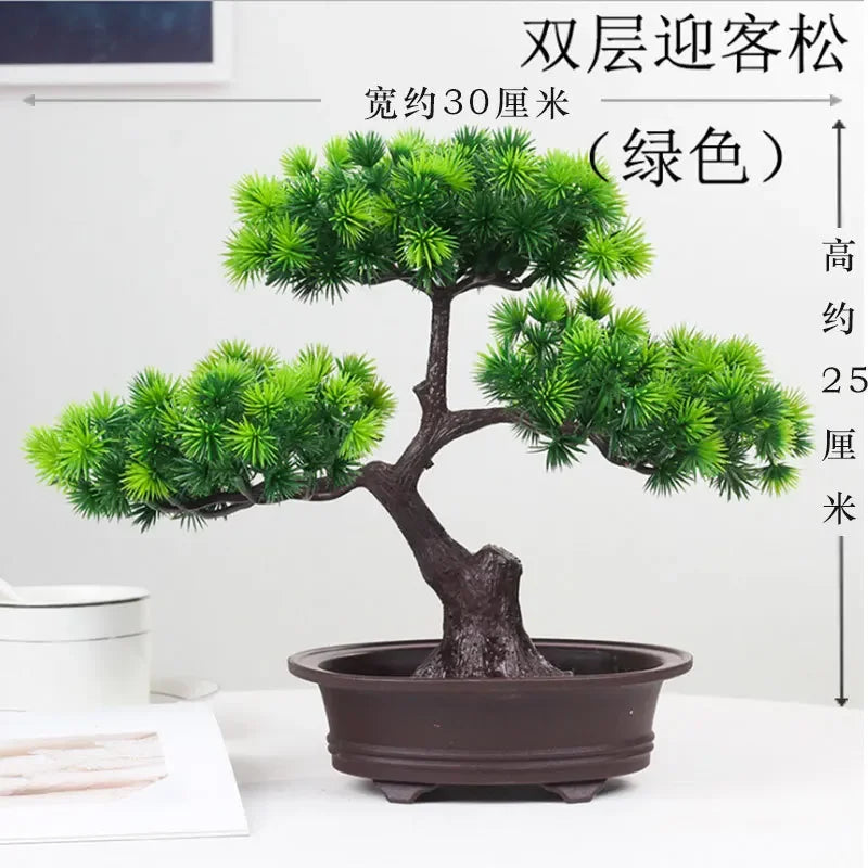 Energetic Artificial Bonsai Plant for Home Decor - view 8