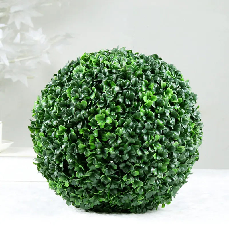 Artificial plants ball plastic grass for garden decoration - view 9