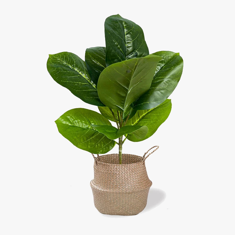 Artificial plants fake rubber ficus branch for interior decoration