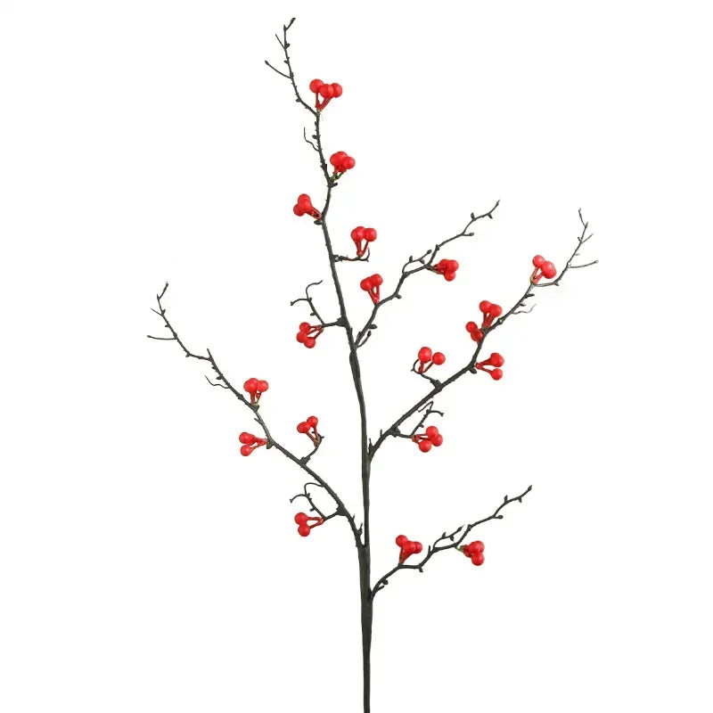 Artificial holly plants for floral decoration and table - view 2