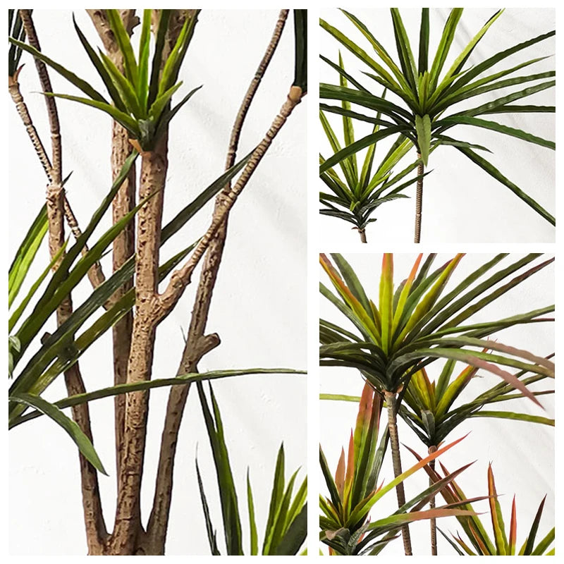 Artificial plants dracaena for tropical interior decoration - view 5