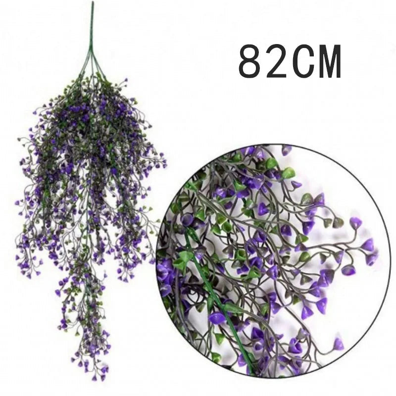 Artificial plants of rattan to be hung for interior and exterior decoration - view 8