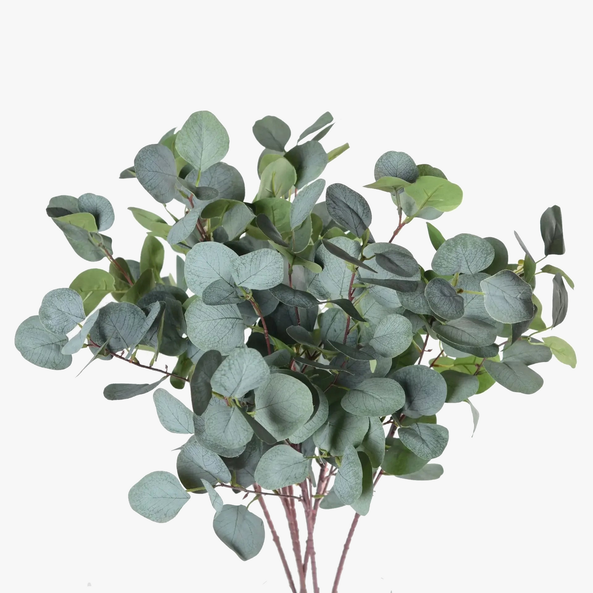 Artificial plants eucalyptus long stems for autumn decoration - view 2