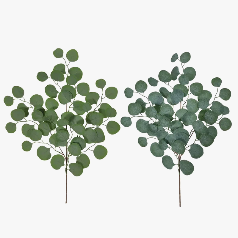 Eucalyptus artificial plants for interior decoration and photography