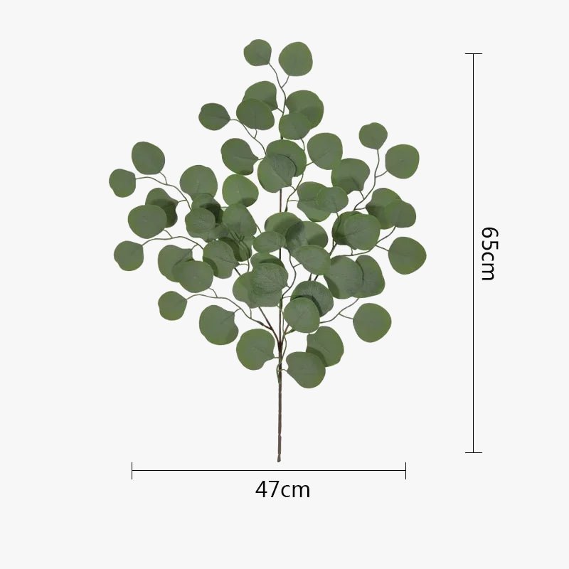Eucalyptus artificial plants for interior decoration and photography - view 5