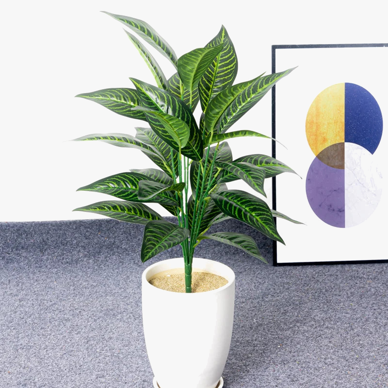 Artificial plants tropical foliage magnolia bamboo interior decoration - view 4