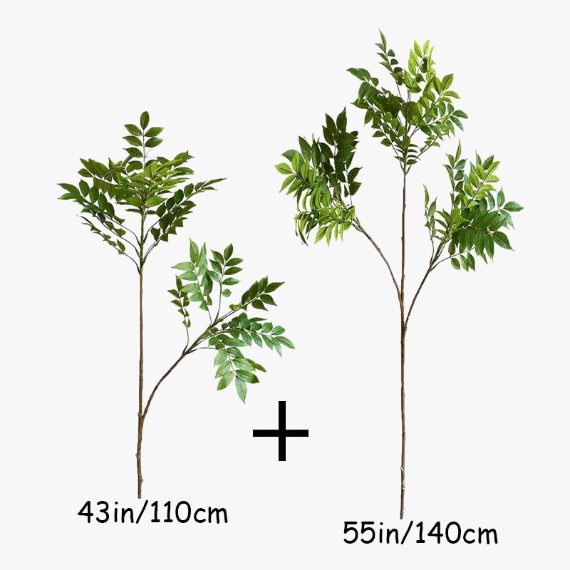 Artificial plastic ficus plants for interior decoration - view 4