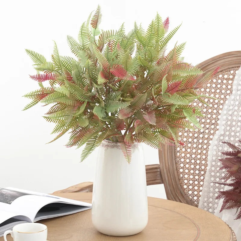 Artificial plants fern green decoration for interior