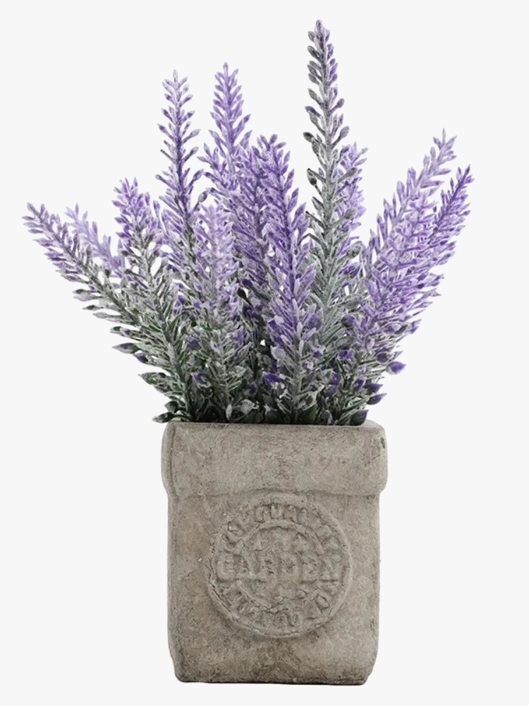Artificial lavender plants for wedding and party interior decoration - view 5