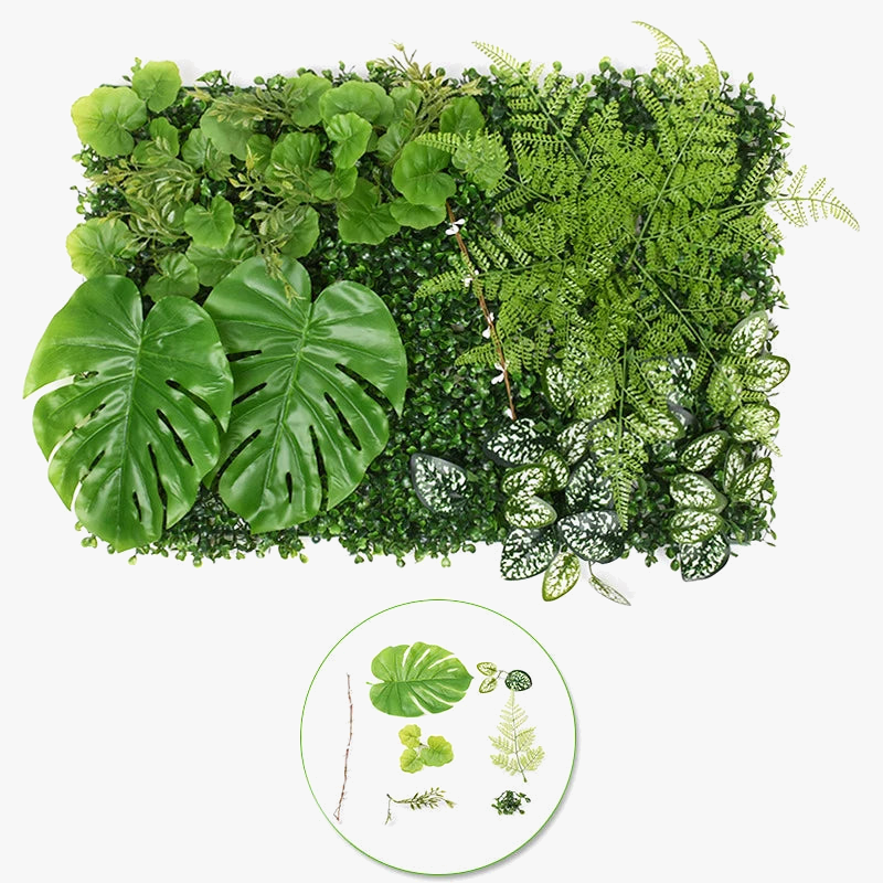 Artificial tropical mural plants for decoration garden wedding - view 4