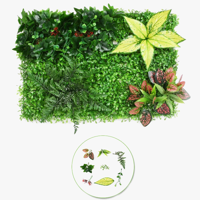 Artificial tropical mural plants for decoration garden wedding - view 6