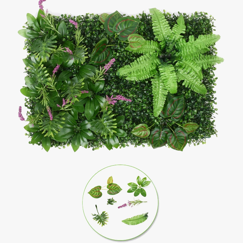 Artificial tropical mural plants for decoration garden wedding - view 7
