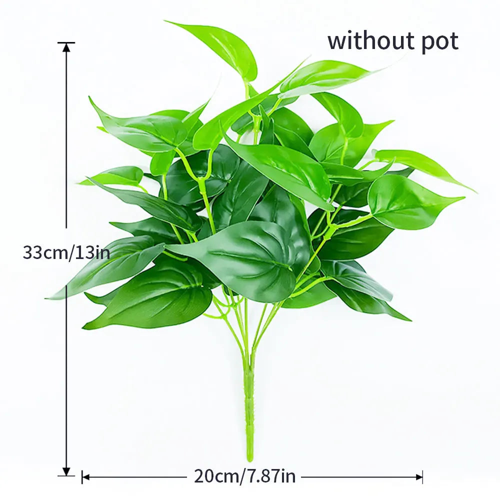 Artificial plants pothos to be hung for interior decoration - view 4