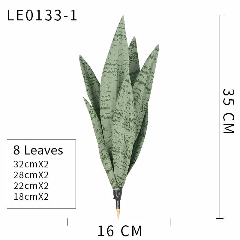Succulent artificial plants aloe vera for outdoor interior decoration - view 7