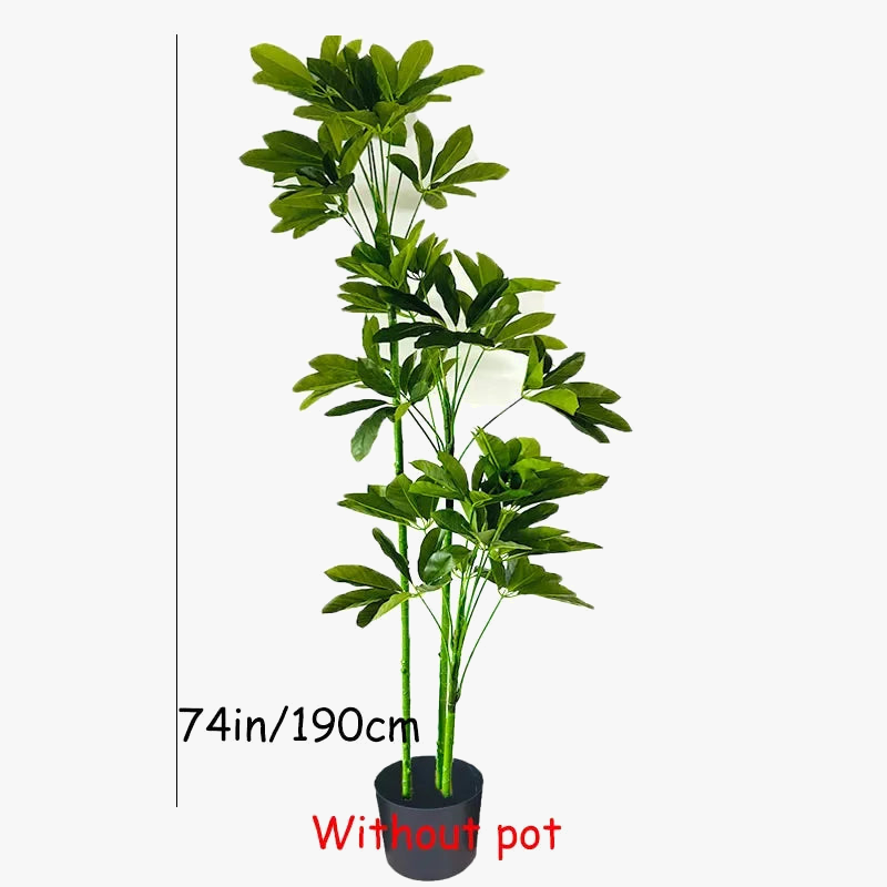 Schefflera Tropical Artificial Plant, 70 to 220 cm - view 10
